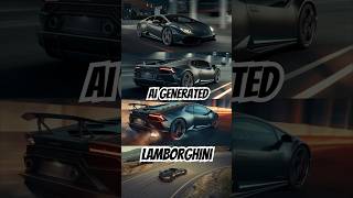 AI Lamborghini Huracan Unbelievable #ytshorts #shortfeed #shorts #viralshorts #phonk #ai #trending