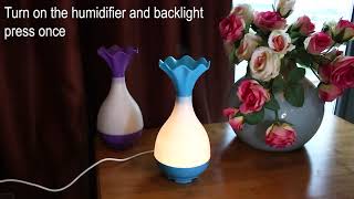 Air Humidifier Aromatherapy Essential Oil Aroma Diffuser Mist Purifier Atomizer