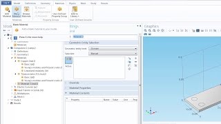 How to Define a New Material in COMSOL Multiphysics