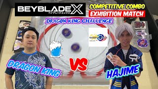 The Dragon King VS HajimeBida | Beyblade X Competitive Exhibition Match ベイブレードエックス