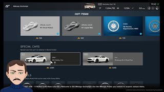 Gran Turismo Sport - Mileage Exchange Contents (January 12, 2021 - January 18, 2021)