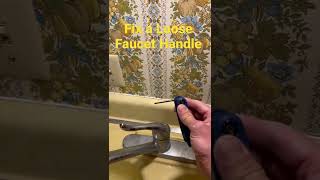 Fix a Loose Kitchen Faucet Handle