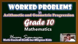 Arithmetic and Geometric Progression | Grade 10