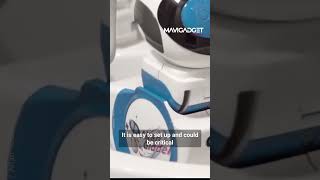 This robot cleans your toilet!