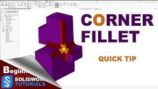 Corner Fillet | SolidWorks