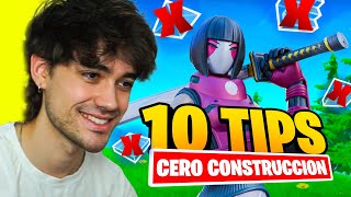 10 Consejos para MEJORAR en CERO CONSTRUCCIÓN en Fortnite 2024💡PC & CONSOLA (PS4, XBOX...)