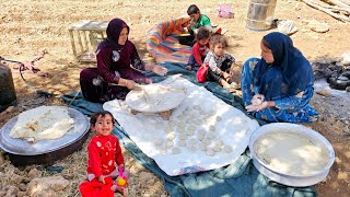 **Village Life: The Timeless Tradition of Bread Baking**