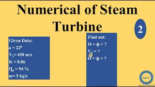 Numerical of Steam Turbine - Numerical 2