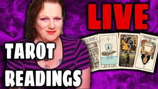 LIVE TAROT READINGS | What will YOUR cards say?