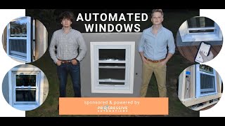 Motorized Window Using WiFi (full build in description)