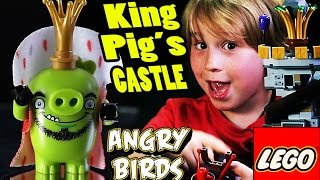 LEGO Angry Birds: KING PIG'S CASTLE 75826 Stop Motion LEGO Build & Review