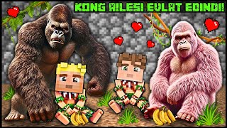 KİNG KONG AİLESİ EFEKAN VE ALPERENİ EVLAT EDİNDİ! 😍 -Minecraft