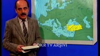 TV1 Hava Raporu (01.12.1987) - Ersin İmer