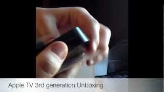 Apple TV 3rd Generation Unboxing