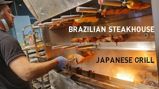 EXCITING! BRAZILIAN STEAKHOUSE, JAPANESE GRILL: Meat-lovers Paradise! Sizzling Steaks! Juicy Meats!