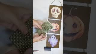 Easy Halloween Sign Dollar Tree DIY