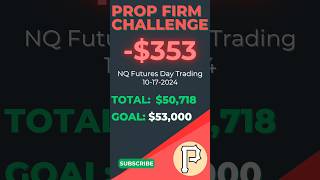 -$353 Prop Firm Challenge 10-17-24 - NQ Futures - ICT Concepts - IFVG