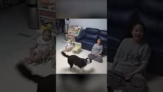 Father Spends Time with his Son and Dog!