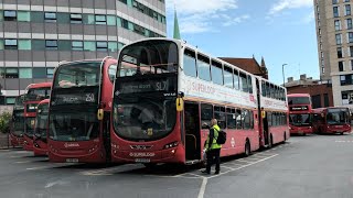 A Journey on Superloop Service SL7 | WVL340 - LX59 DDZ | West Croydon - Carshalton High Street | G2