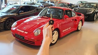 1988 Porsche 959 Sport: In-Depth Exterior and Interior Tour + Exhaust