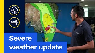 Severe Weather Update Sunday 17 November 2024: Rain and storms for south-east Australia