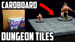 Make Better Cardboard D&D Dunegon Tiles