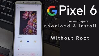 How to Download & Install Pixel 6 live wallpapers for any smartphone without Root