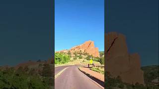 First Look at Garden of the Gods from the Road #short #travel