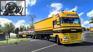 Serbian Highway Expedition: West Balkan Double Trailer Haul - Euro Truck Simulator - Moza R9 Setup