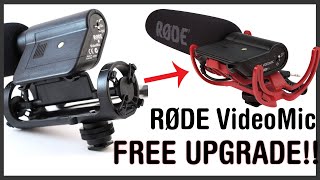 Upgrade RODE VideoMic Mount FOR FREE!!