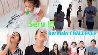 CHALLENGE #DIRUMAHAJA Part 1 | Orea Face Challenge | Bermain Rebut Kursi Dll