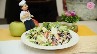 Cómo Hacer una Ensalada Waldorf Perfecta - Receta Fácil - Receta de Ensalada Waldorf