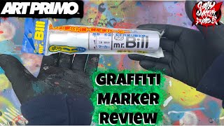 @ArtPrimo Mr. Bill white paint marker Review