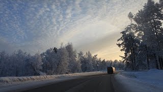 The route Odessa - Nikolaev 01.26.2016 / Трасса Одесса - Николаев 26.01.2016