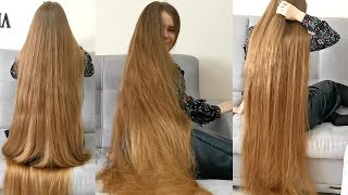 RealRapunzels | Using Floor Length Hair as a Blanket (preview)