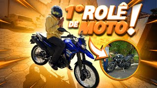 PRIMEIRO ROLE DE MOTO DEPOIS DO ACIDENTE !