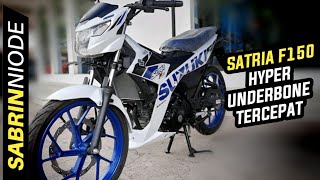 Review Harga Spesifikasi Fitur Suzuki Satria F 150 White Blue | Putih Biru