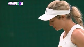 Danielle Collins 🇺🇸 vs Barbora Krejcikova 🇨🇿 Wimbledon WTA Tennis Coverage