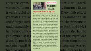 Important Event in my Life | English Short Story | English Speaking #englishspeaking#ieltsspeaking