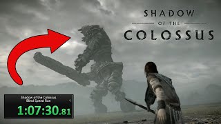 The FASTEST Shadow of the Colossus "Blind Speed Run"