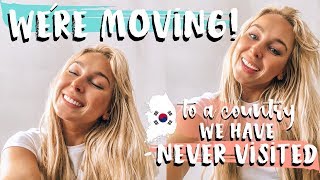 WE'RE MOVING // corona virus fears, traveling, and life update