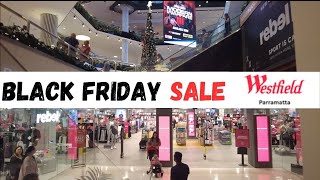 BLACK FRIDAY SALE WESTFIELD PARRAMATTA