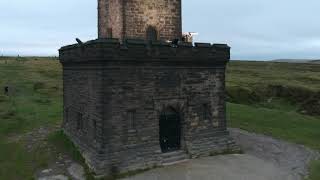 DJI SPARK,HOLCOMBE HILL AND PEEL TOWER, WITH MY FAMILY.