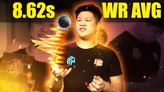 Max Park 8.62s World Record Average