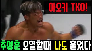 추성훈 vs 아오키 신야 경기 감동 후기