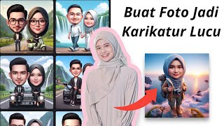 Cara Mengubah Foto Jadi Karikatur Lucu Terbaru Tanpa Website AI