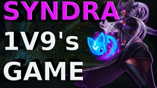 RANK 1 SYNDRA 1V9'S CHALLENGER GAME (Syndra vs Ekko) - Trisend3