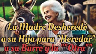 EL BURRO Y LA OTRA QUE SE QUEDARON CON TODO: LA MADRE QUE DESHEREDÓ A SU HIJA