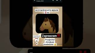 kto chcę?🐴🐎🤣 a zobaczę się z @KeppihevostalliNel i @Khtdiablo_official 🐎❤ #hh #hobbyhorsing #hobbyhorse