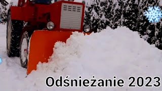 ❄Odsnieżanie 2023❄(Władimirec T25 w akcji)🚜🔥